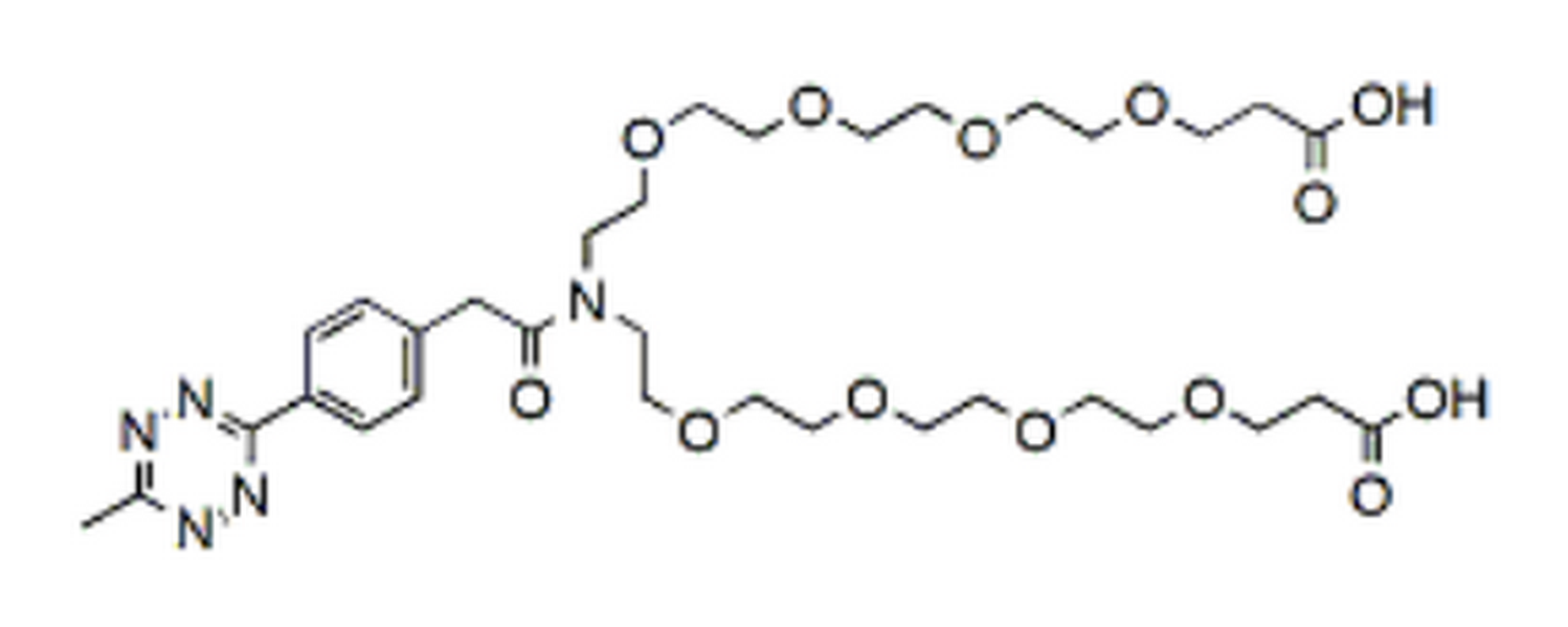 Methyltetrazine-amido-N-bis(PEG4-acid)