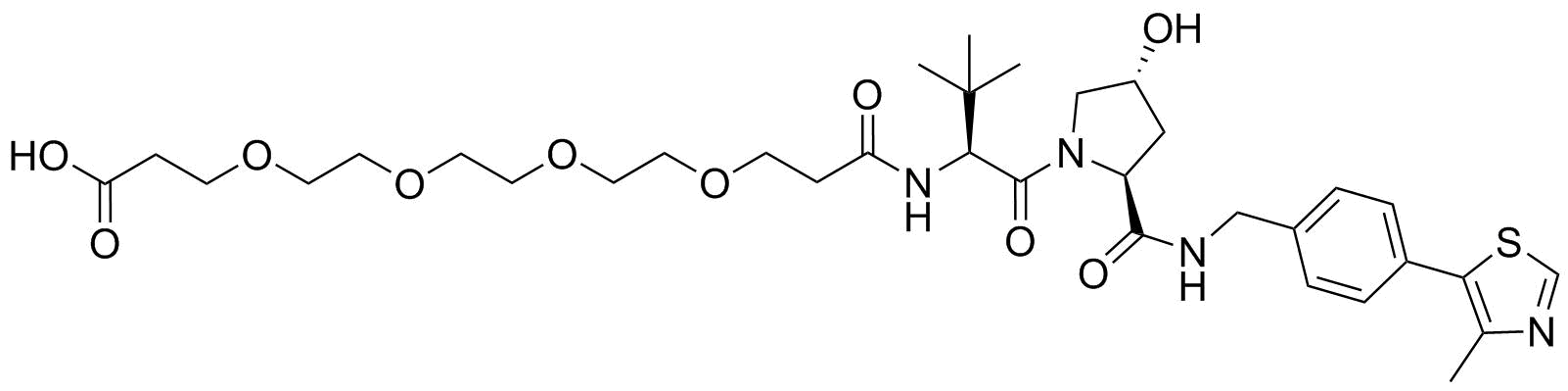 (S,R,S)-AHPC-PEG4-acid
