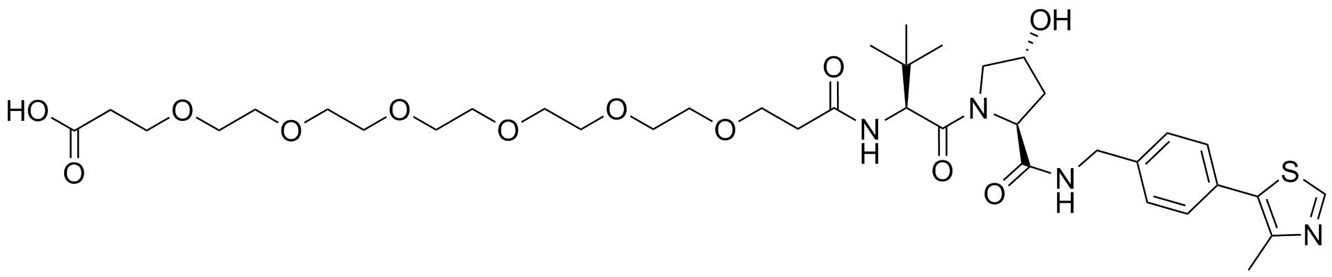 (S,R,S)-AHPC-PEG6-acid