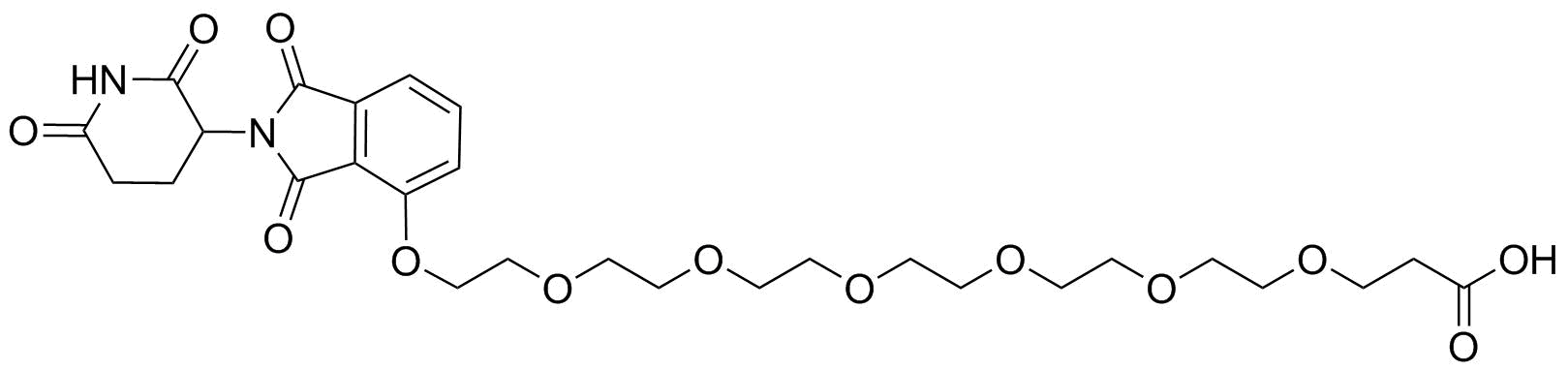 Thalidomide-O-PEG6-Acid