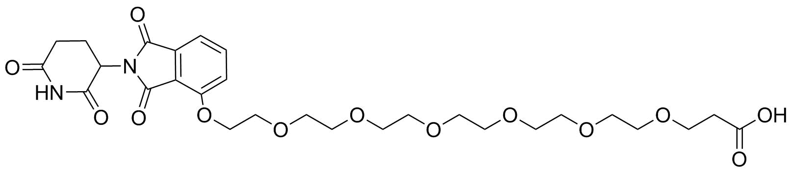 Thalidomide-O-PEG6-Acid