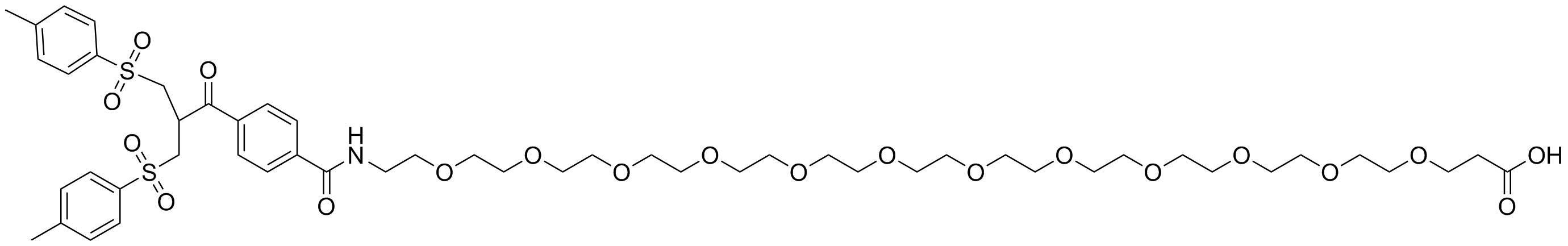 Bis-sulfone-PEG12-Acid