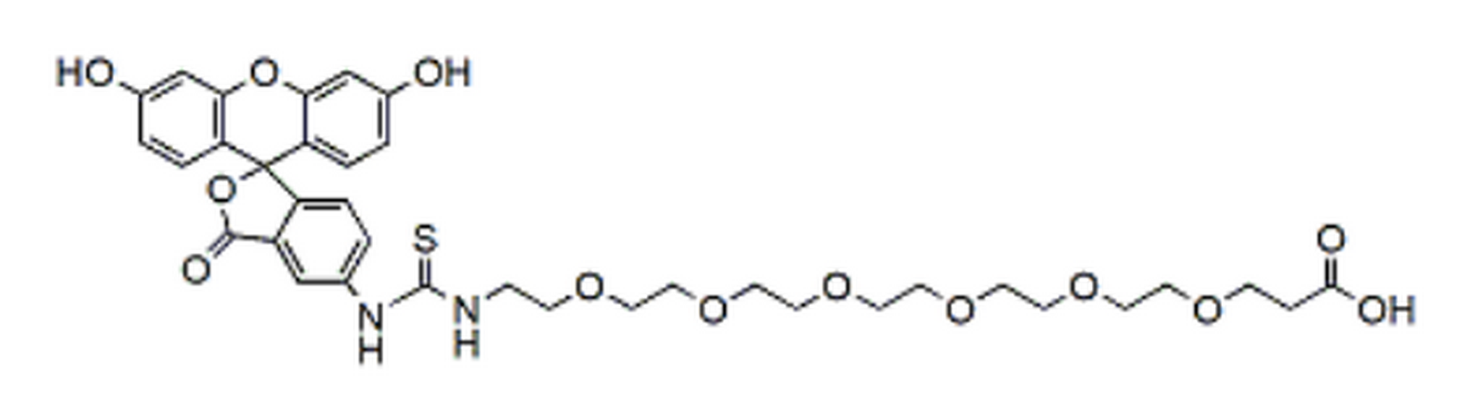 Fluorescein-PEG6-Acid