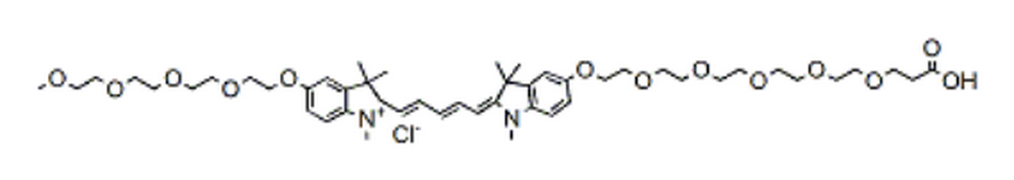 N-methyl-N'-methyl-O-(m-PEG4)-O'-(acid-PEG5)-Cy5