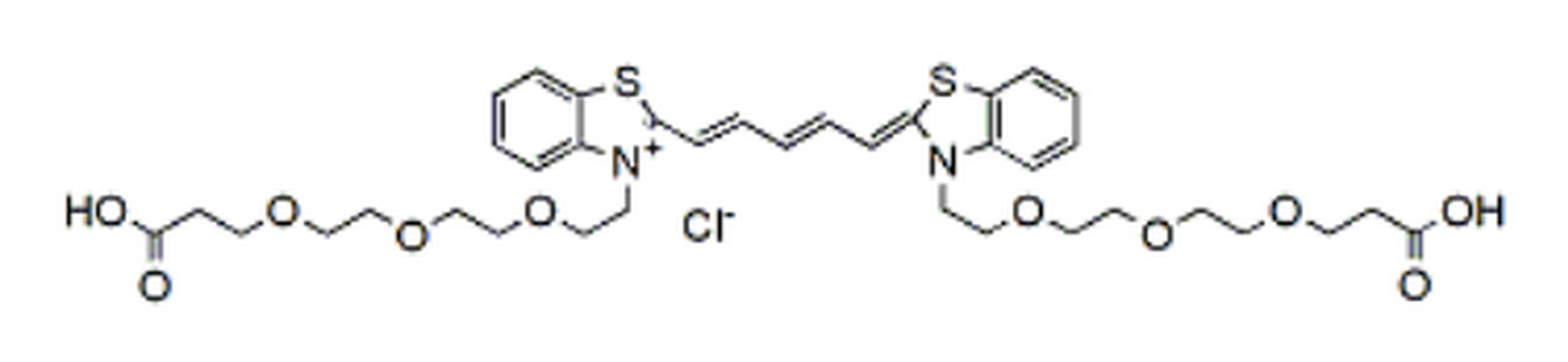 N,N'-bis-(acid-PEG3)-Benzothiazole Cy5