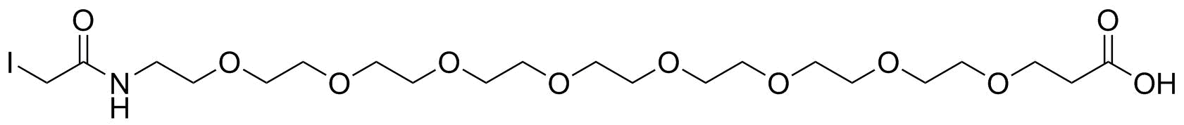 Iodoacetamido-PEG8-acid