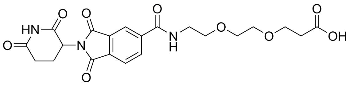 Thalidomide-5-(PEG2-acid)