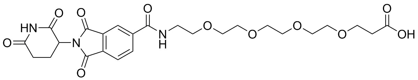 Thalidomide-5-(PEG4-acid)