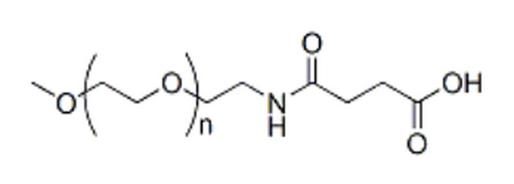 m-PEG-amido-Succinic Acid, MW 1K