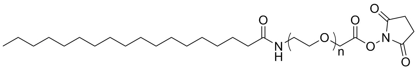 Stearic acid-PEG-NHS, MW 1K