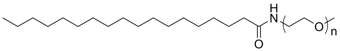 Stearic acid-mPEG, MW 1K