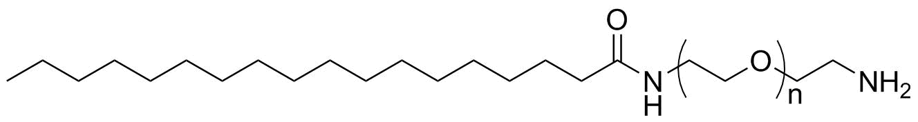 Stearic acid-PEG-amine, MW 3.4K
