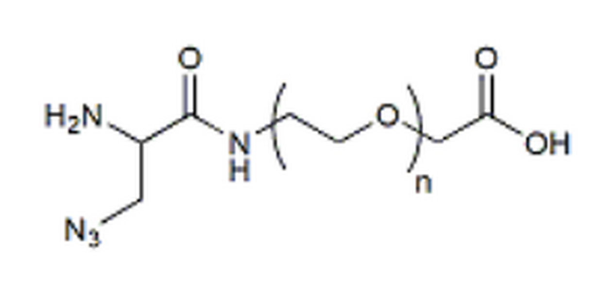 Azide Amine-PEG-acid, MW 3.4K