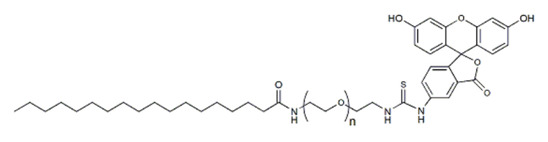 Stearic acid-PEG-FITC, MW 2K