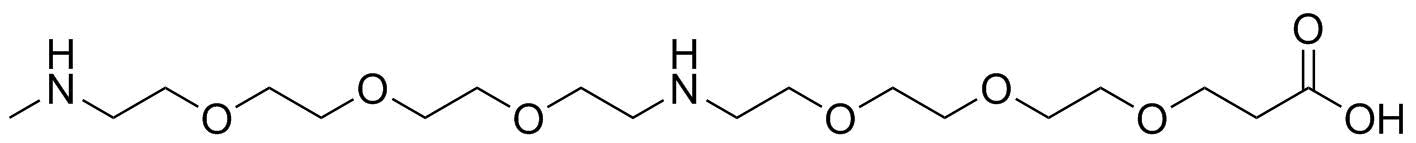 N-(Methylamino-PEG3)-NH-PEG3-acid