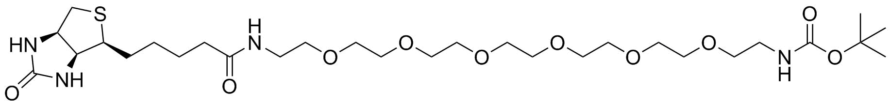 Biotin-PEG6-NH-Boc