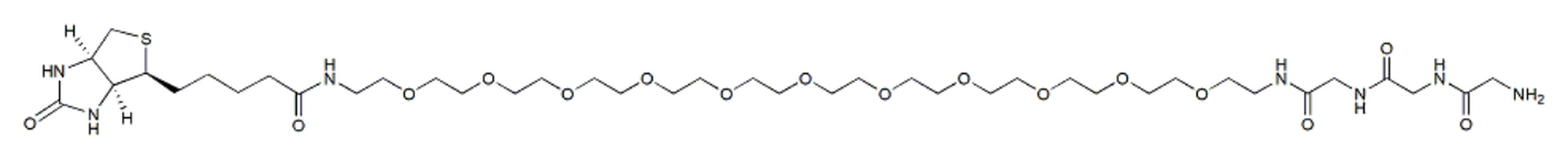 Biotin-PEG11-Gly-Gly-Gly-amine