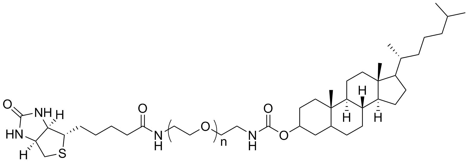 Cholesterol-PEG-Biotin, MW 1K