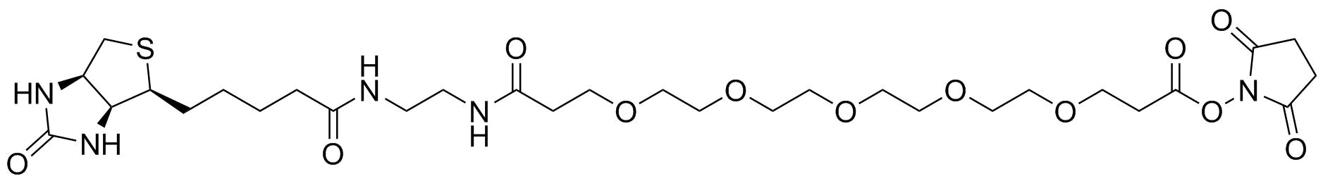 Biotin-EDA-PEG5-NHS