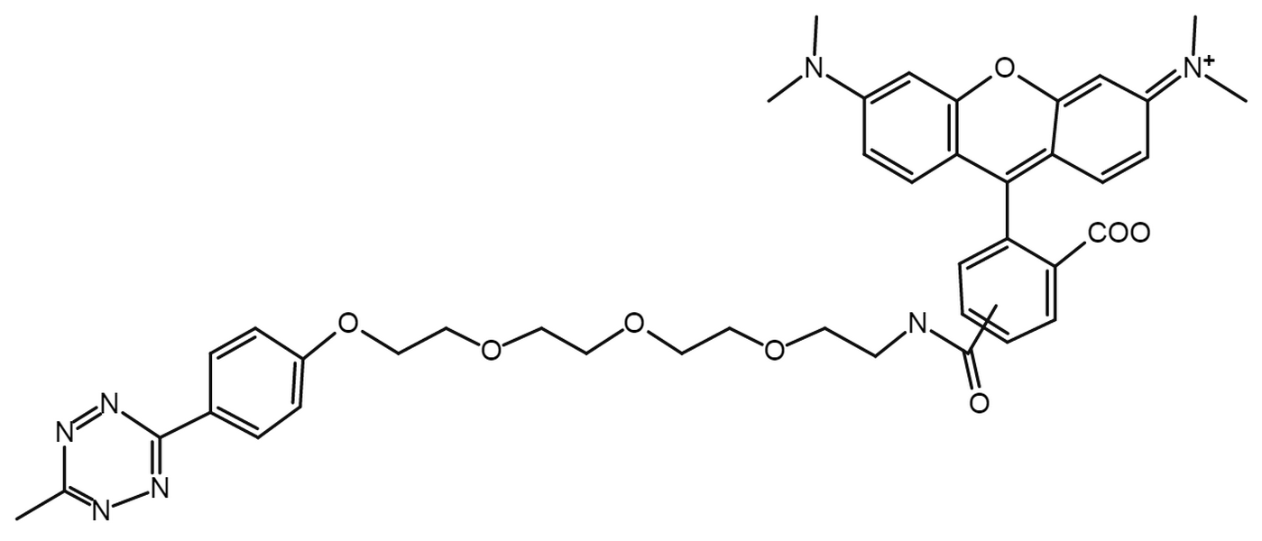 TAMRA-PEG4-Methyltetrazine