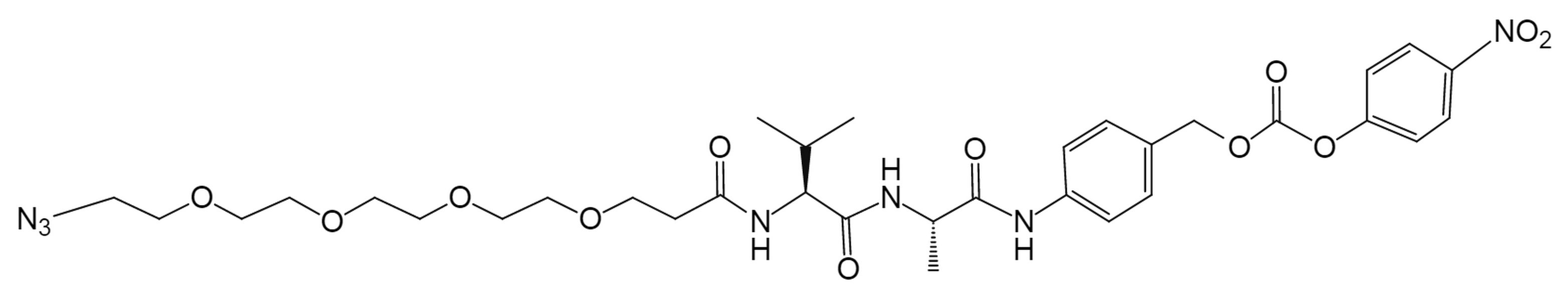 Azido-PEG4-Val-Ala-PAB-PNP