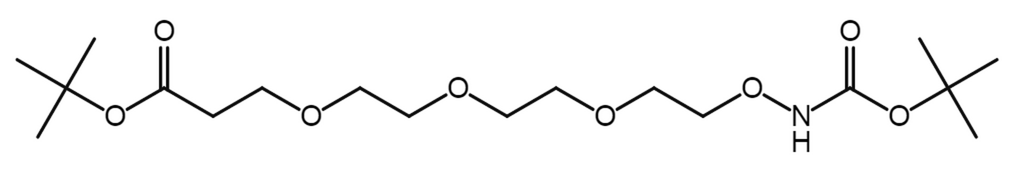 t-Boc-Aminooxy-PEG3-t-butyl ester