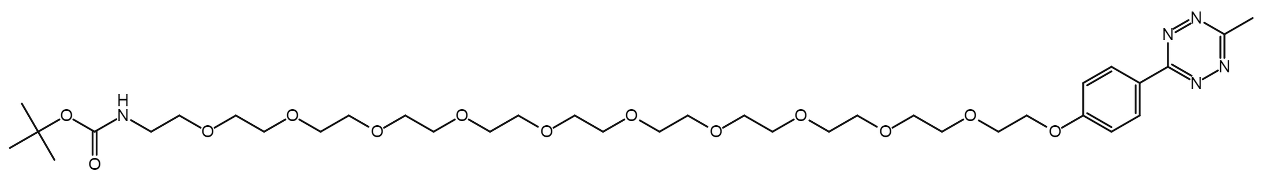 Methyltetrazine-PEG11-NH-Boc