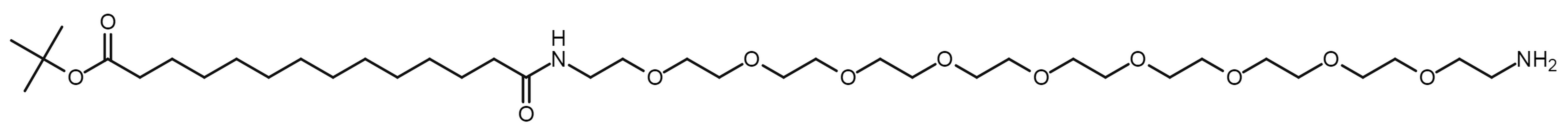 13-(Amino-PEG9-ethylcarbamoyl)tridecanoic t-butyl ester