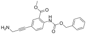 benzyl 2-(methoxycarbonyl)-4-(3-aminoprop-1-ynyl)phenylcarbamate