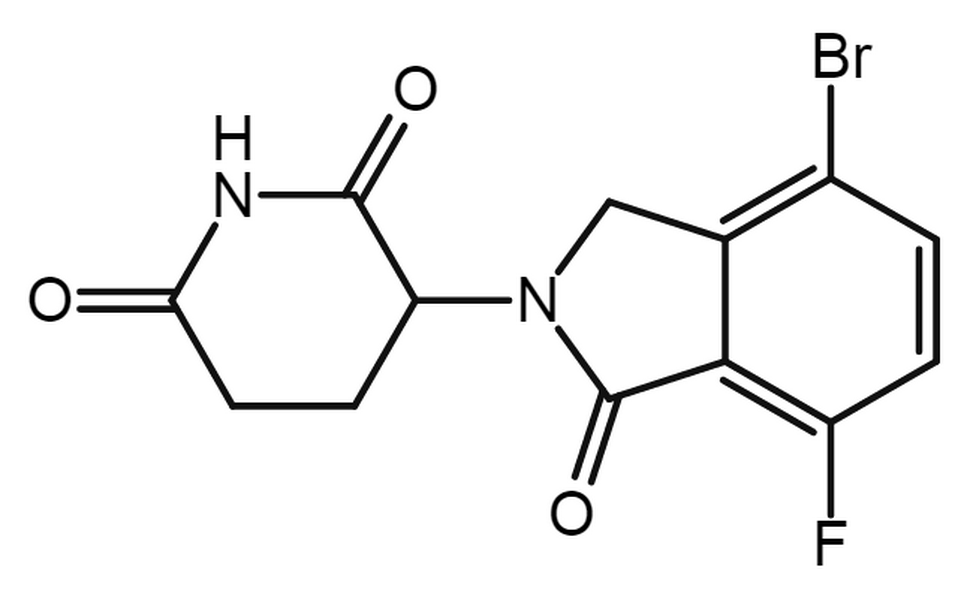 3-(4-Bromo-7-fluoro-1-oxoisoindolin-2-yl)piperidine-2,6-dione