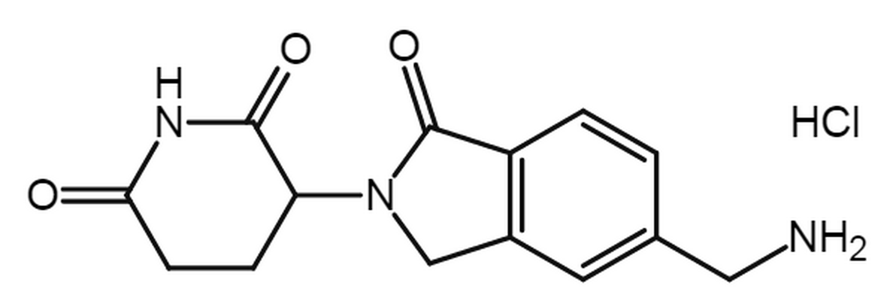3-(5-(Aminomethyl)-1-oxoisoindolin-2-yl)piperidine-2,6-dione hydrochloride