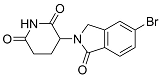 3-(5-Bromo-1-oxo-2-isoindolinyl)piperidine-2,6-dione
