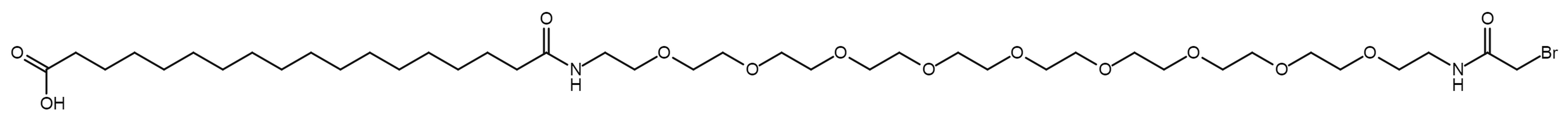 17-(Bromoacetamido-PEG9-ethylcarbamoyl)heptadecanoic acid