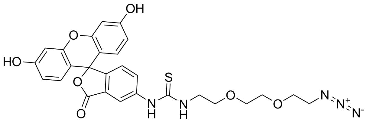 Fluorescein-PEG2-azide