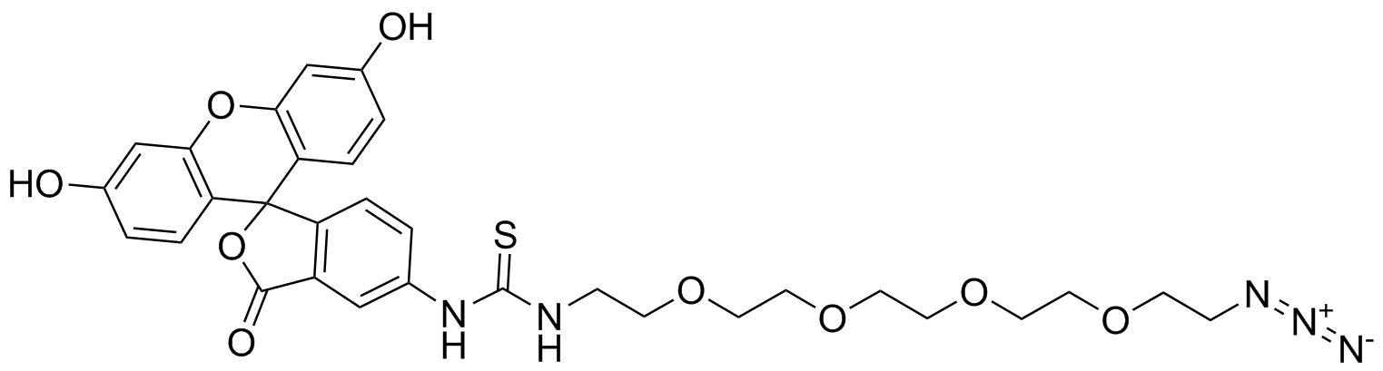 Fluorescein-PEG4-azide
