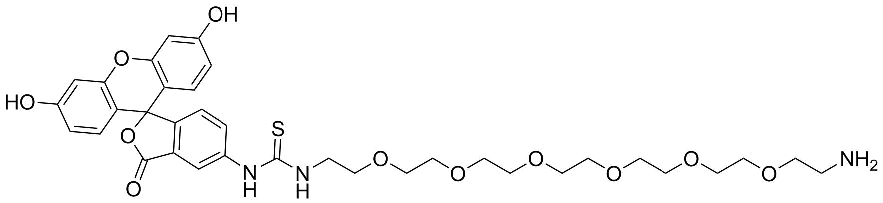 Fluorescein-PEG6-Amine