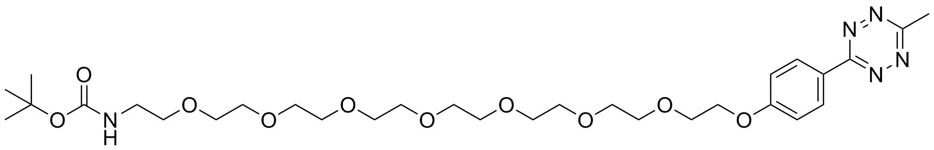 Methyltetrazine-PEG8-NH-Boc