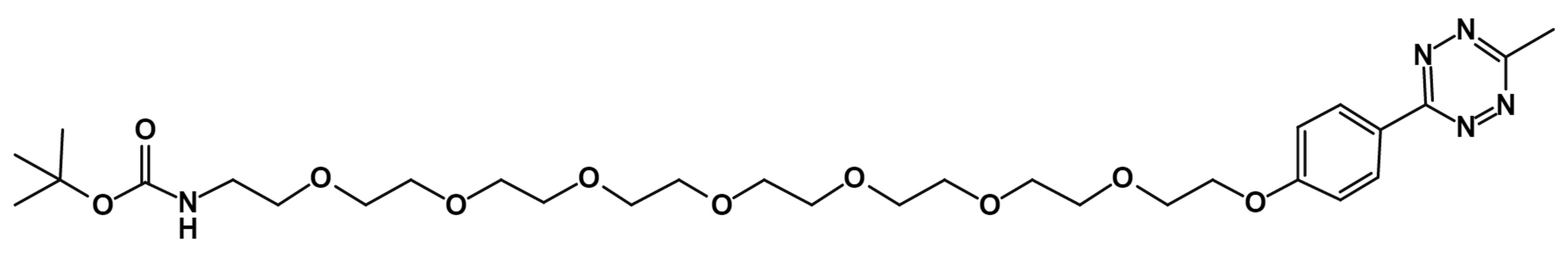 Methyltetrazine-PEG8-NH-Boc