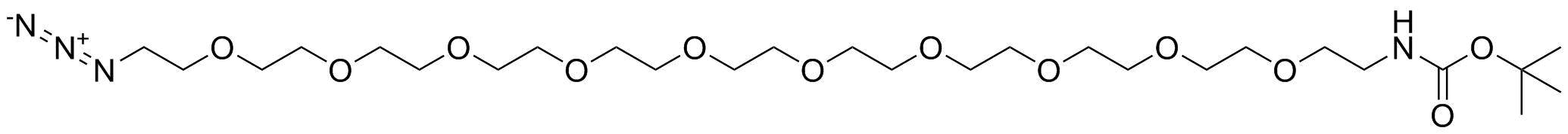 t-Boc-N-amido-PEG10-azide