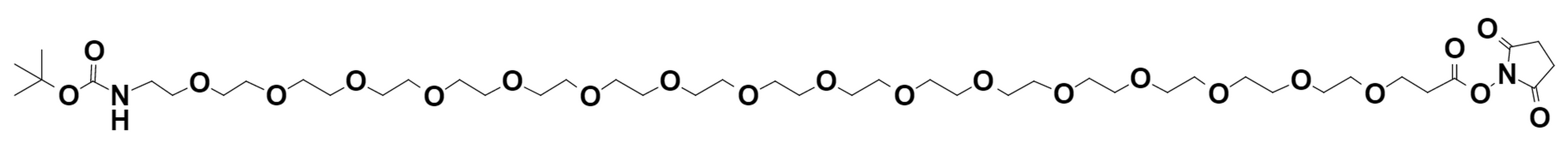 t-Boc-N-amido-PEG16-NHS ester