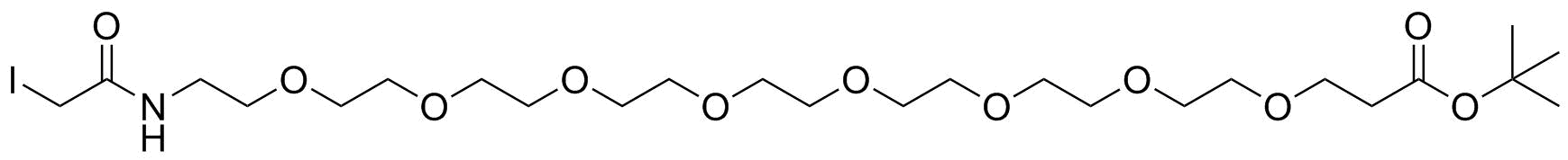 Iodoacetamido-PEG8-t-butyl ester