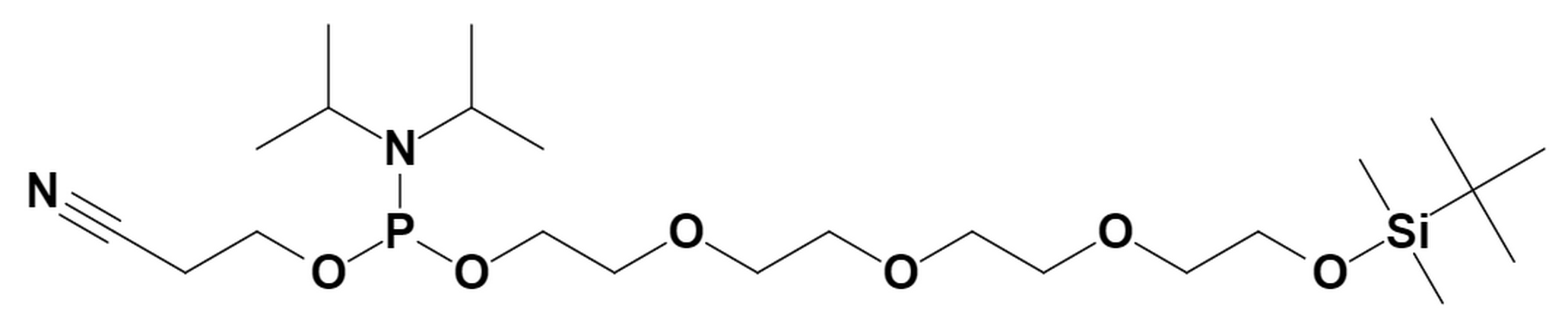 TBDMS-PEG5-1-O-(b-cyanoethyl-N,N-diisopropyl)phosphoramidite