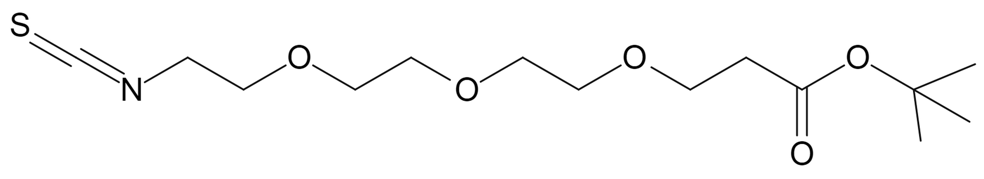 1-isothiocyanato-PEG3-t-butyl ester