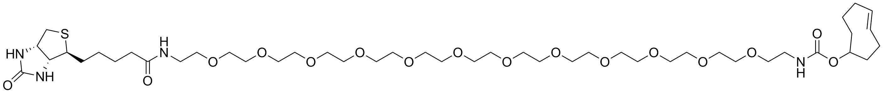 TCO-PEG12-Biotin