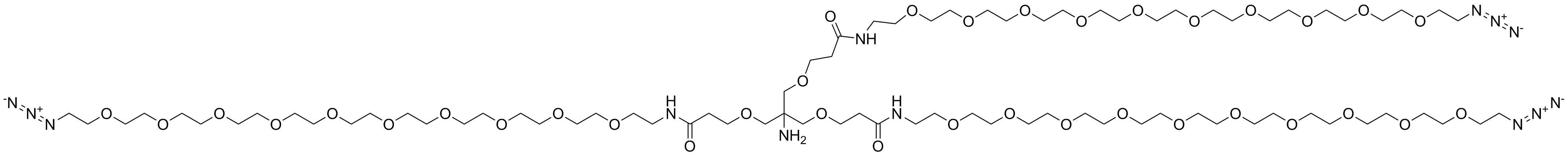 Amino-Tri-(Azide-PEG10-ethoxymethyl)-methane HCl Salt