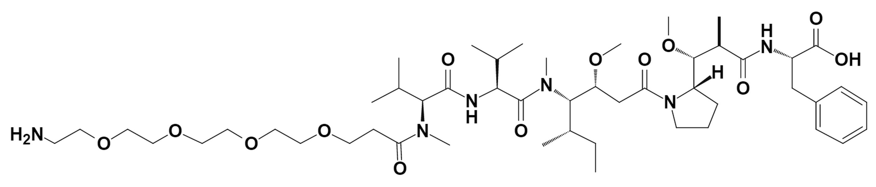 MMAF-PEG4-amine TFA salt