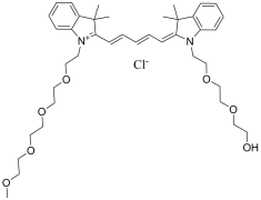 N-(m-PEG4)-N'-(hydroxy-PEG2)-Cy5