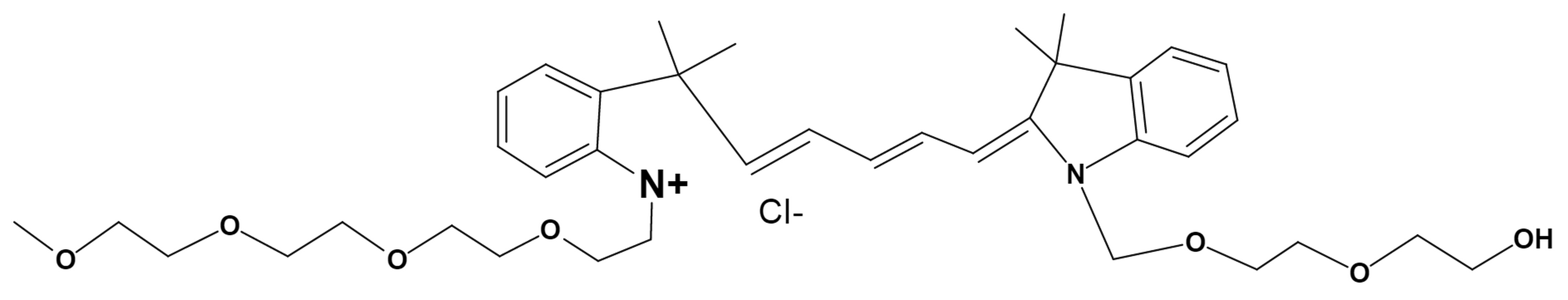 N-(m-PEG4)-N'-(hydroxy-PEG2)-Cy5