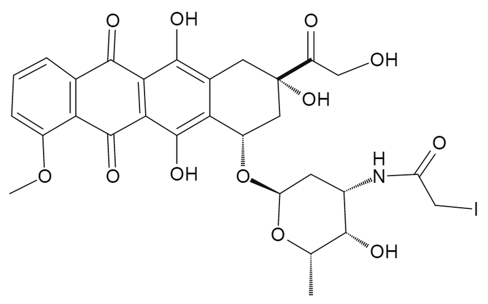 N-(Iodoacetamido)-Doxorubicin
