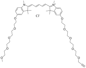 N-methyl-N'-methyl-O-(m-PEG4)-O'-(propargyl-PEG4)-Cy5